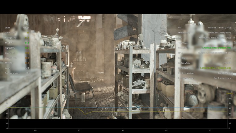 GameTechBench screenshot