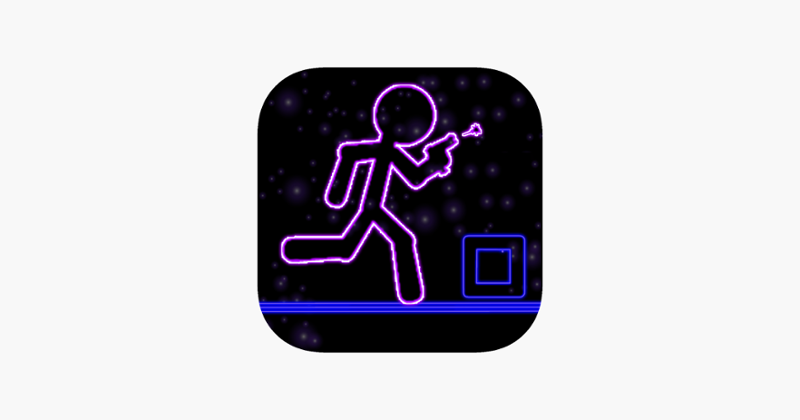 Glow Stick-Man Run : Neon Laser Gun-Man Runner Race Game For Free Image