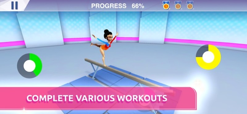 Gymnastics Training 3D: Master Image