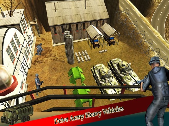Heavy Off-road Army Truck Driver Parking Simulator screenshot