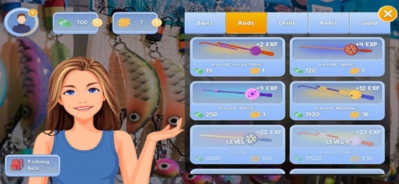 Ice fishing. Catch bass. screenshot