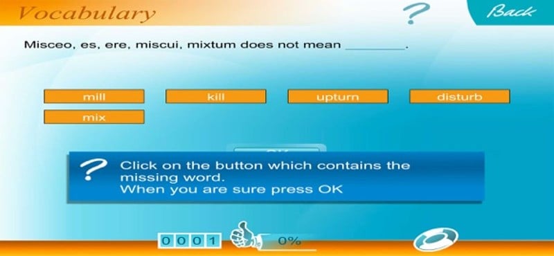 Latin Learn &amp; Revise Level 2 screenshot