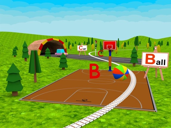 Learn ABC Alphabet For Kids - Play Fun Train Game screenshot