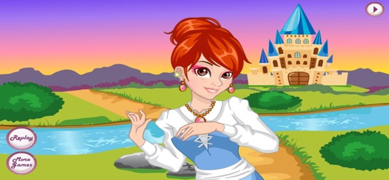 Princess makeup design Image