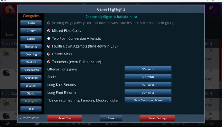 Pro Strategy Football 2027 Image