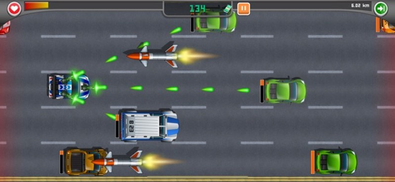 Retro Road Fury screenshot