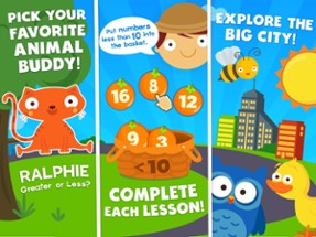 Animal Kindergarten Math Games Image