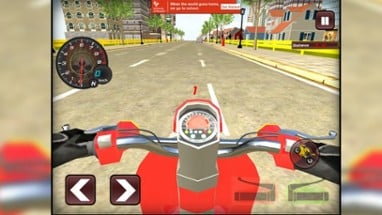 Bike racing Highway Traffic Wheeling 3D master Image