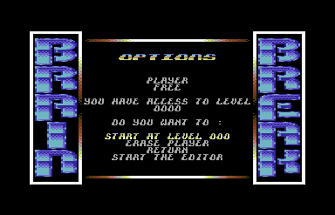 BrainBreak c64 screenshot
