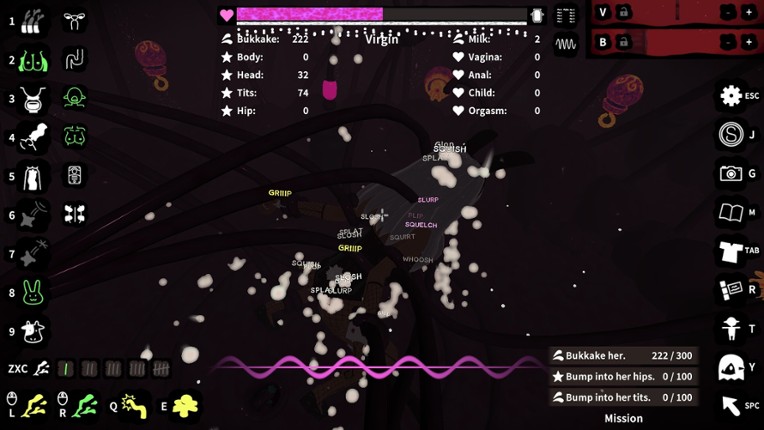 Bukkake Feeler screenshot