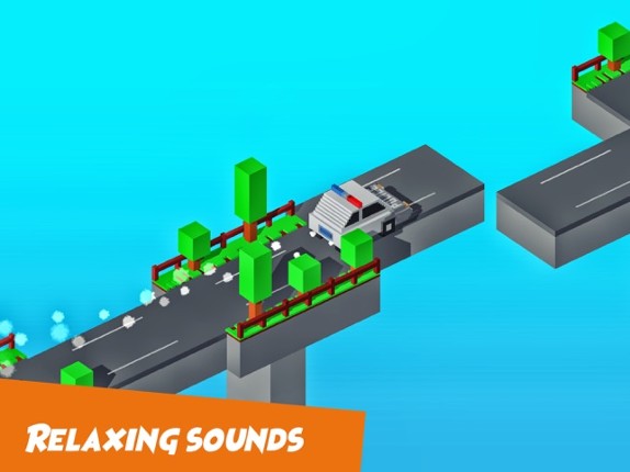 Crossy Bridge Blocky Game screenshot