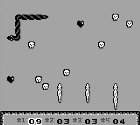 Den of Snakes - Game Boy Four Player Image
