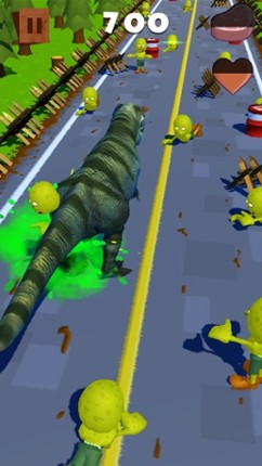 Dinosaur VS Zombie screenshot