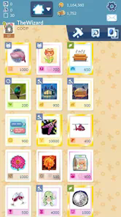 PackRat Card Collecting Game screenshot