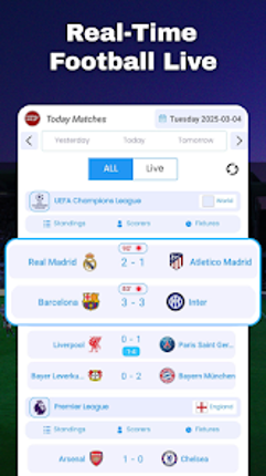 Live Football Today Matches Image