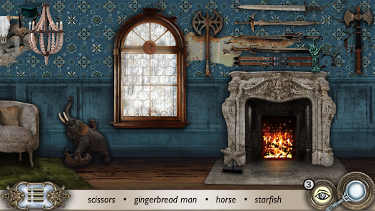 Beauty and Beast Hidden Object Image