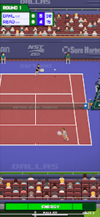 Retro Slam Tennis Image