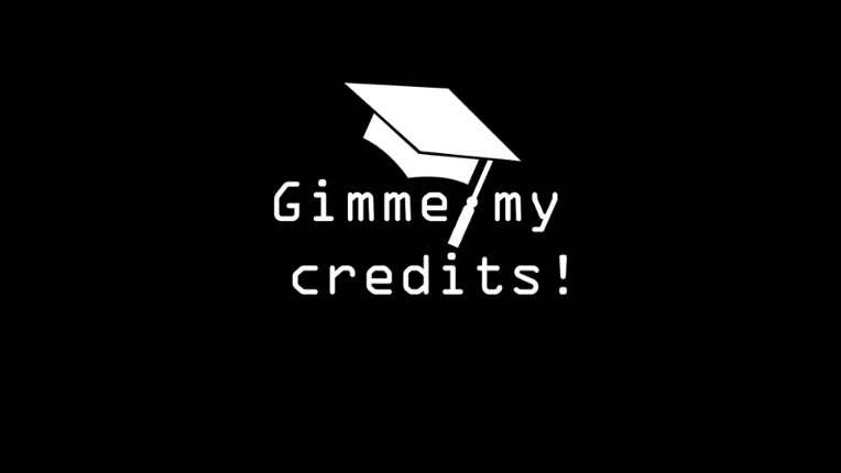 Gimme my credits! Image