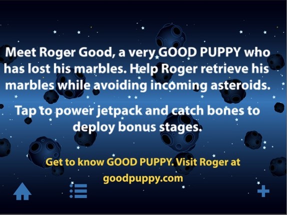 GOOD PUPPY: SPACE WALK screenshot