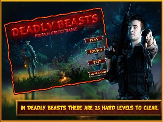 Hidden Object Games Deadly Beasts screenshot