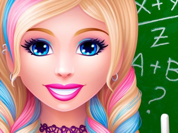 High School Dress Up For Girls Game Cover