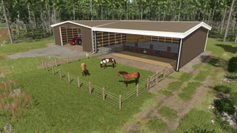 Horse Barn With Storage screenshot