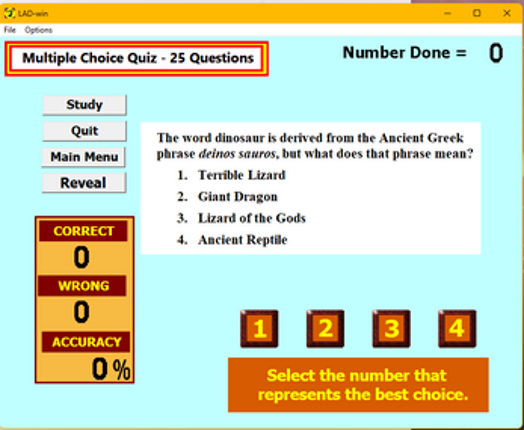 Learn About Dinosaurs screenshot