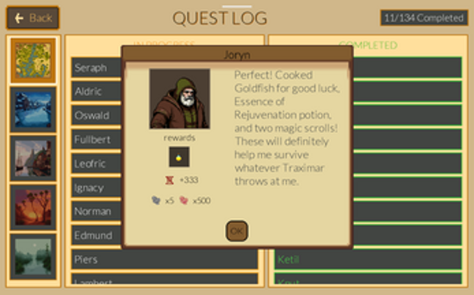 Minikin Knight screenshot