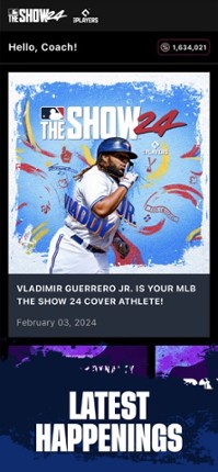 MLB The Show Companion App screenshot