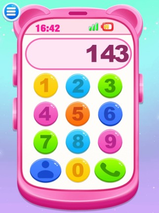 Pink Princess Learning Phone Image