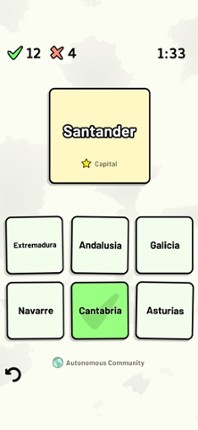 Spanish Autonomous Communities screenshot