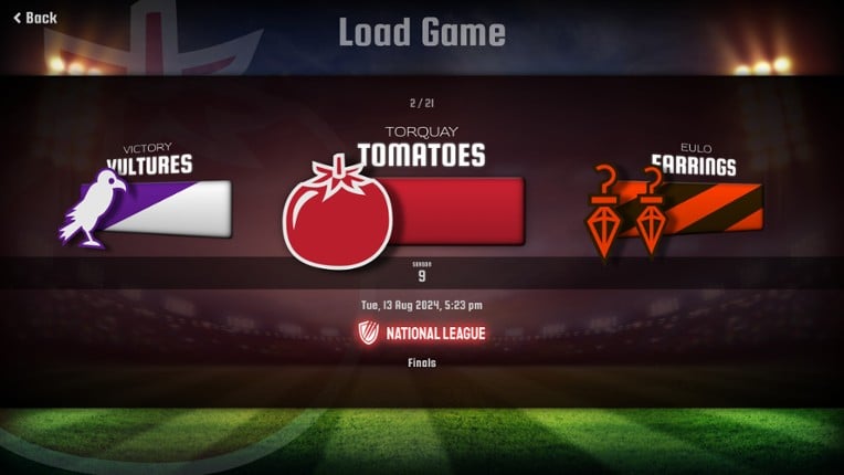 Squiggle Football screenshot