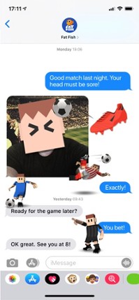 Tiny Striker: World Football screenshot