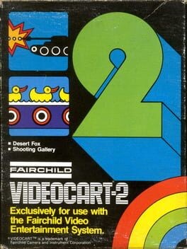 Games like Videocart-2: Desert Fox & Shooting Gallery