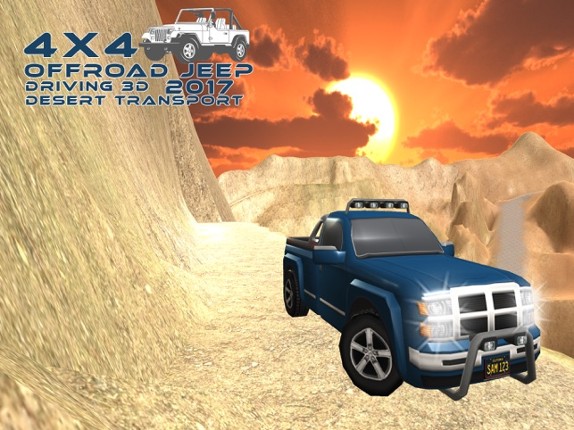 4x4 Offroad Jeep Driving 3D: Desert Transport 2017 screenshot
