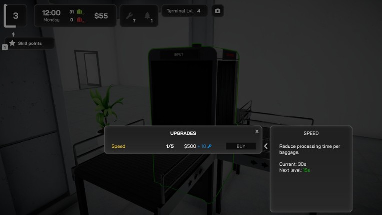 Airport Baggage Simulator screenshot