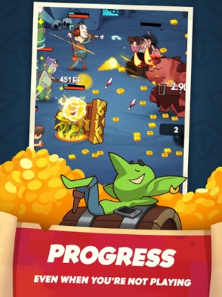 Almost a Hero - Idle Adventure screenshot