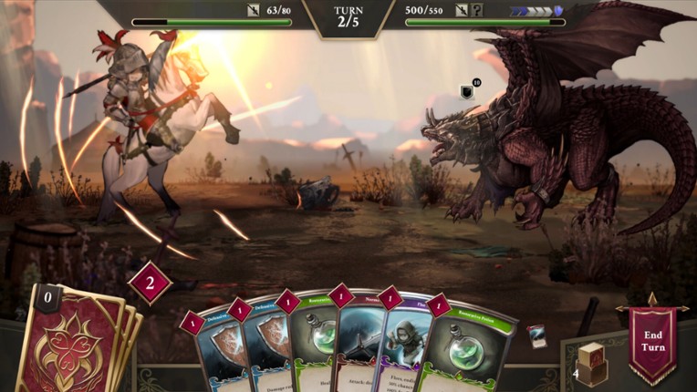 C.A.R.D.S. RPG: The Misty Battlefield screenshot