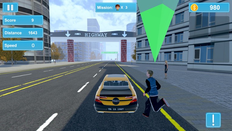 City Taxi Mission screenshot