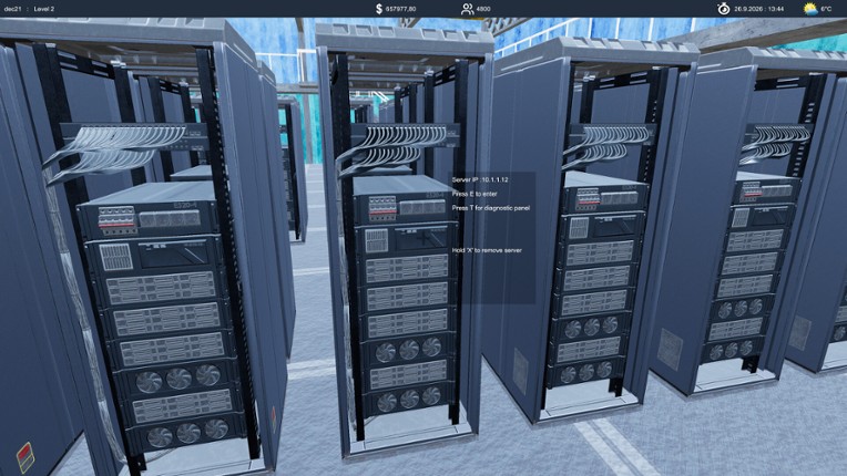 Cloud Server Simulator screenshot