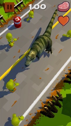 Dinosaur VS Zombie screenshot