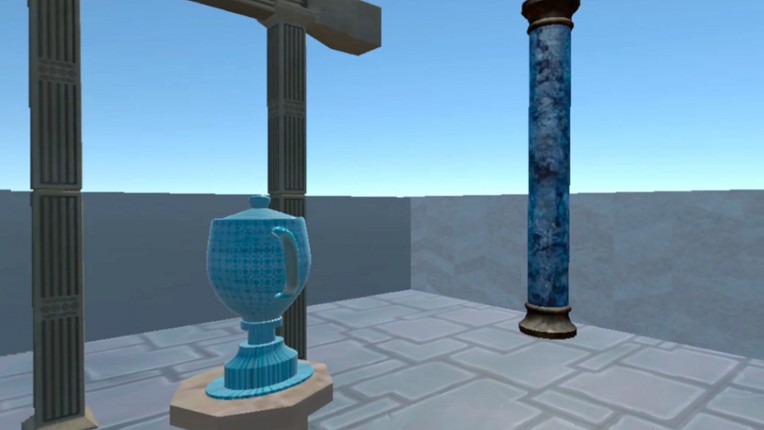 Educational Virtual Reality Campus screenshot