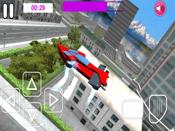 Flying Car Driving Simulator - Wings Flying N Driving 2016 Image