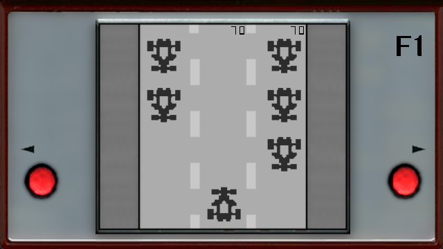 Games like Formula 1 Vircon32 Version