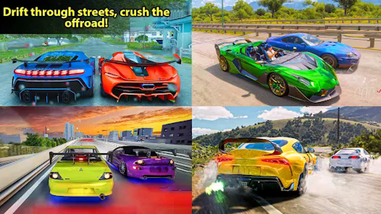 Open World Car Racing Game 3D Image