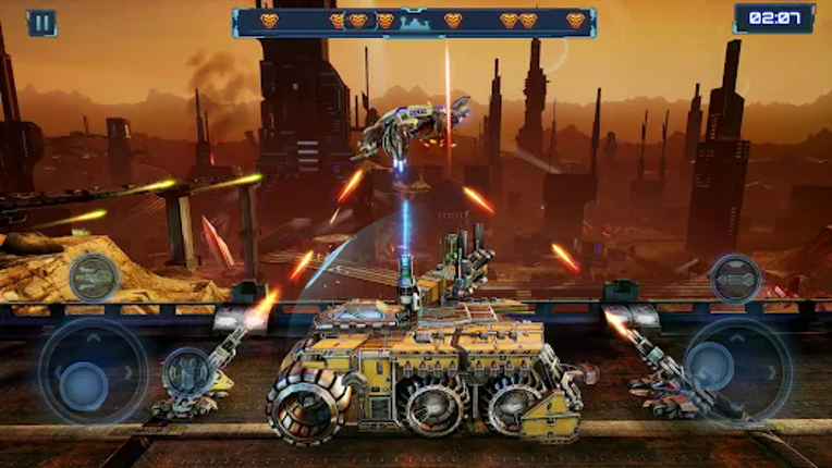 Red Siren: Robot and Mecha War Image