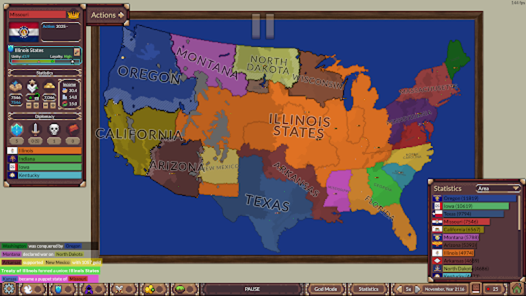 Ages of Conflict World War Sim screenshot