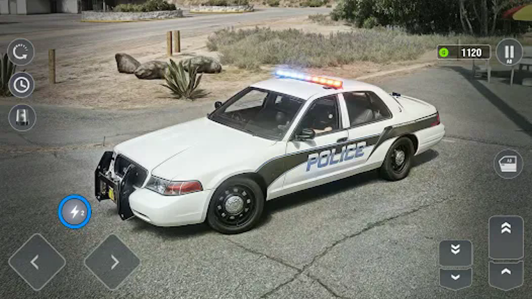 US Police Car Chase Game Image