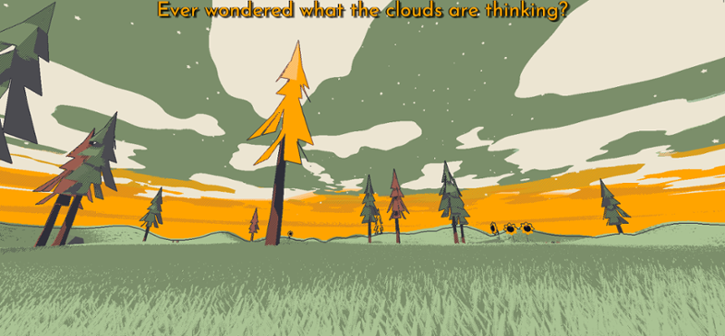Ever wondered what the clouds were thinking? Image