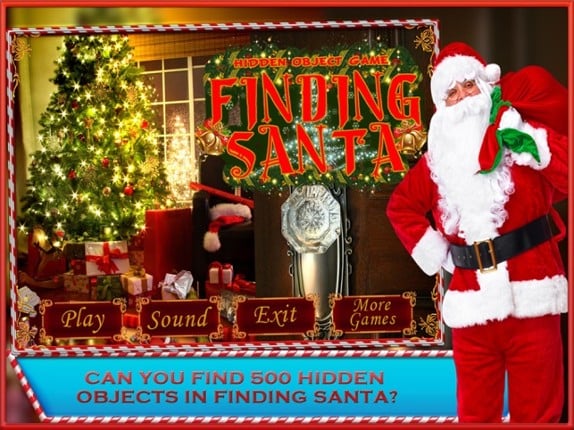 Hidden Object Games Finding Santa screenshot